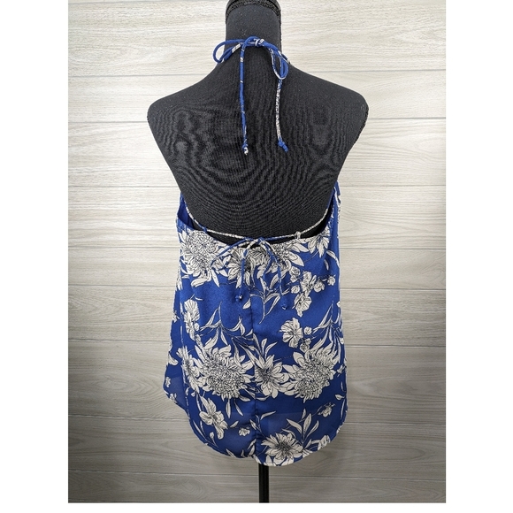 Sugarlips Halter Floral Top - Picture 2 of 10